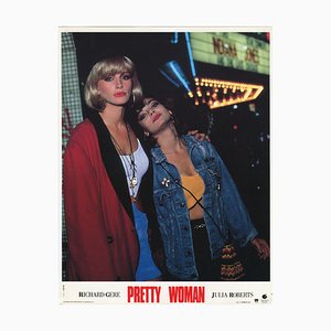 Pretty Woman, Julia Roberts & Laura San Giacomo, Lobbycard, años 90