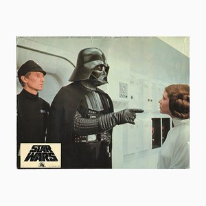 Star Wars, Leia Organa and Darth Vader, Lobby Card, 1977