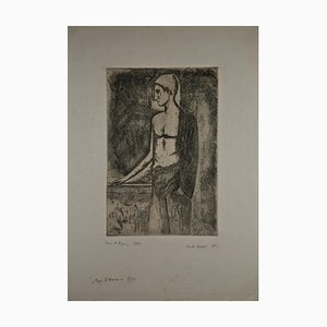 Carlo Carra, After the Bath, Radierung, 1924