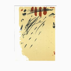 Antoni Tàpies, Composition, Lithograph, 1968