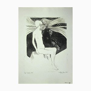 Leo Guida, The Sibyl, Etching on Paper, 1972