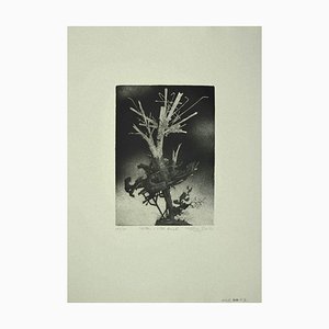 Leo Guida, The Tree, Etching on Paper, años 70