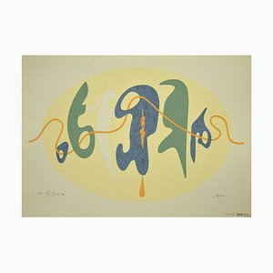 Leo Guida, Signals, Etching on Paper, 1986