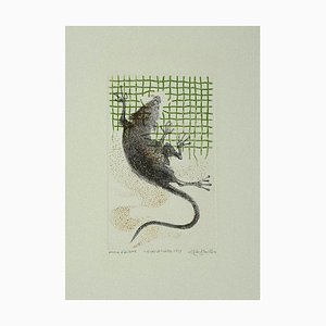 Leo Guida, The Rat, Gravure à l'Eau Forte, 1973