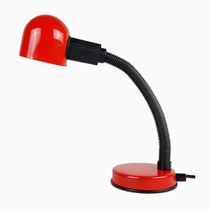 Lámpara de mesa Goose en rojo, años 90