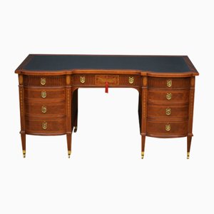 Antique Victorian Adams Style Mahogany Desk