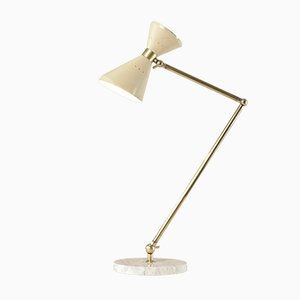 Lámpara de mesa italiana, años 50