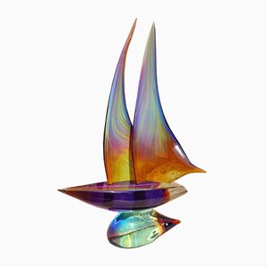 Sculpture Sailing Dino Rosin, Début 21ème Siècle