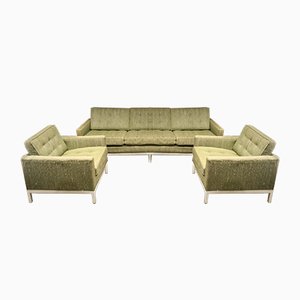 Living Room Set by Florence Knoll Bassett for Knoll Inc. / Knoll International, 1954, Set of 3