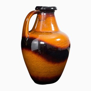 Große Deutsche Vintage Keramik Vase, 1970er