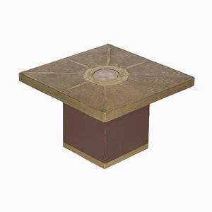 Square Coffee Table by Paco Rabanne for Lova Creation, 1970s