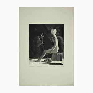 Leo Guida - the Sibyl - Original Etching - 1972