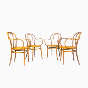 Dining Chairs in the Style of Thonet, Set of 4