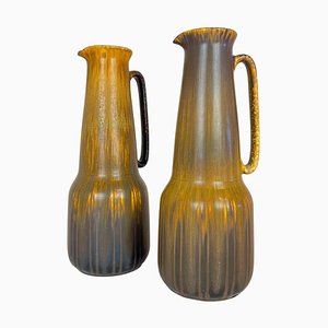 Grands Vases Mid-Century en Céramique Gunnar Nylund pour Rörstrand, Suède