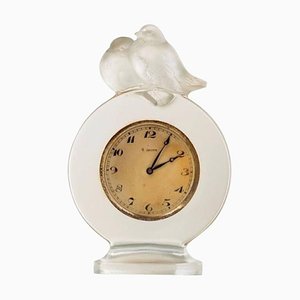 Pierrots Eight Days Clock by René Lalique