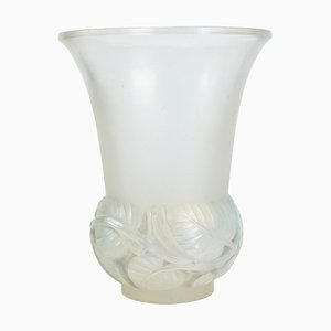 Opalescent Lilas Vase by Rene Lalique