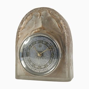 2 Colombes Pendulum von René Lalique