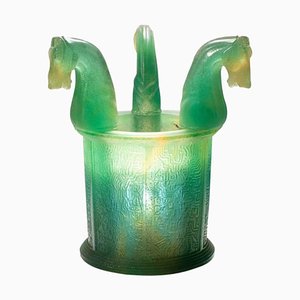 Three Horses Table Lamp from Daum, France