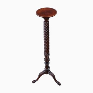 Table / Support Victorien Torchiere / Jardiniere en Acajou, 1800s