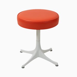 Drehbarer Pedestal Hocker von George Nelson für Herman Miller, 1960er