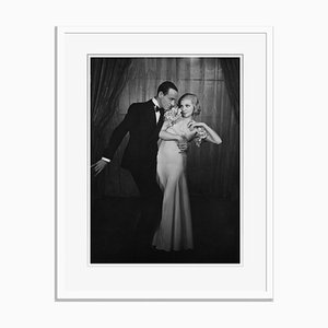 Affiche Astaire et Luce d'Archivage Encadrée en Blanc