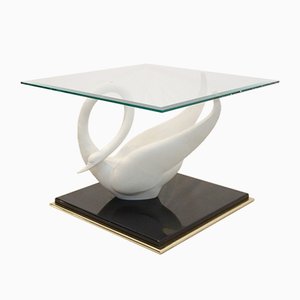 Vintage Swan Side Table from Maison Jansen, 1970s