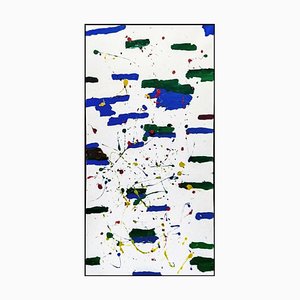 Laura Placa - Rectangles - Original Painting on Canvas - 2010s