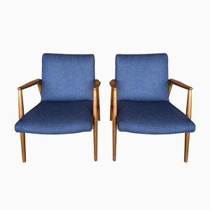 Vintage Easy Chairs, 1960s, Set of 2
