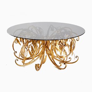 Brass Coffee Table by Hans Kögl, 1960s