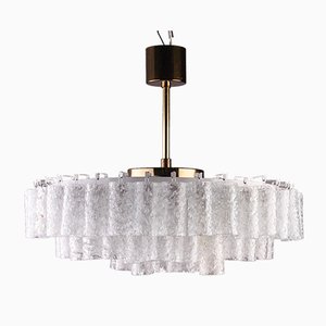 Glass Pendant Lamp from Doria