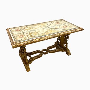 Antique Style Giltwood Coffee Table, 1940s