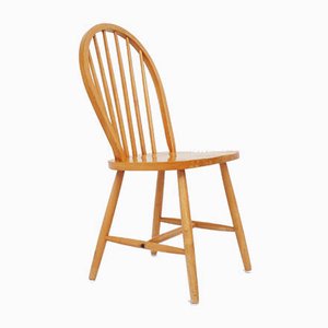 Mid-Century British Solid Pine Dining Chair by Lucian Ercolani for Ercol