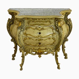 Antique Baroque Style Commode with 2 Drawers