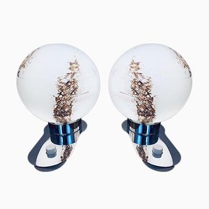 Globe Table Lamps from Doria, 1970s, Set of 2