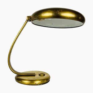 Mid-Century Brass Table Lamp from Hillebrand, 1960s