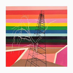Mauro Bellucci, Untitled, Enamel Painting, 2020