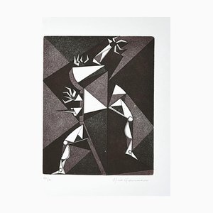 Mario Gianmarco, Composition, Etching, Late 20th Century
