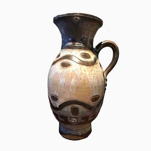 Belgian Stoneware Vase by Antoine Dubois, 1950s
