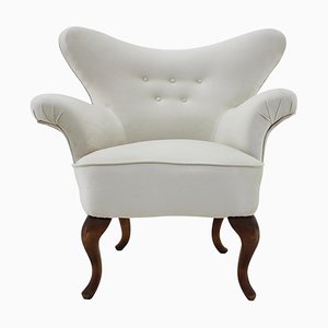 Antique Curved Armchair