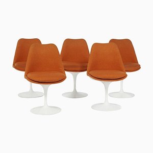 Tulip Stühle von Eero Saarinen für Knoll, 5er Set