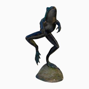 Statue des springenden Frosches