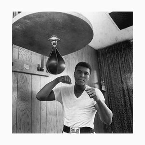 Ali in Training, Silver Gelatin Fibre Print, 1965