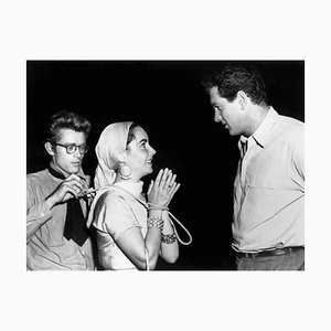James Dean, Elizabeth Taylor & Rock Hudson, 1956