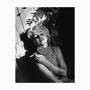 Stampa Marilyn Monroe argentata, 1954, Printed Later