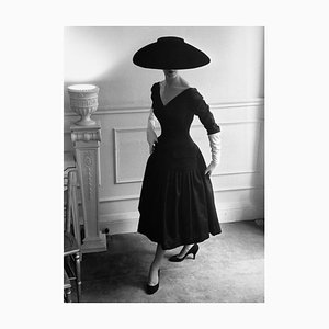 Stampa New Look Fashion argentata, 1955