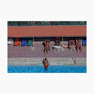 Poolside, Limited Edition Oversize Pigment Print, 1979