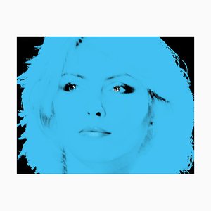 Blondie Blue par Batik, Édition Limitée Oversize Pop Art Signée, 2021