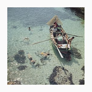 Snorkelling in the Shallows, Extra Large Limited Estate Stamped Print, 1969 / 2020