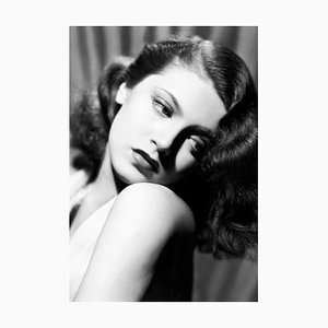 Lana Turner, impresión de plata y fibra de vidrio, años 50