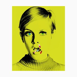 the Drugs Dont Work I - Edición limitada firmada de grandes dimensiones - Pop Art - Twiggy 2020